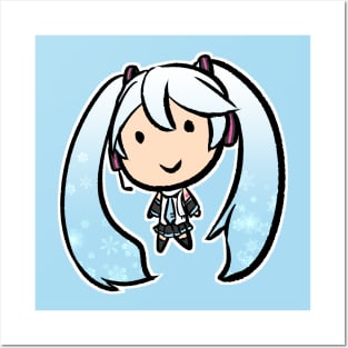 Snow Miku Posters and Art